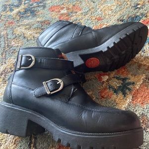 Harley Davidson black shoes